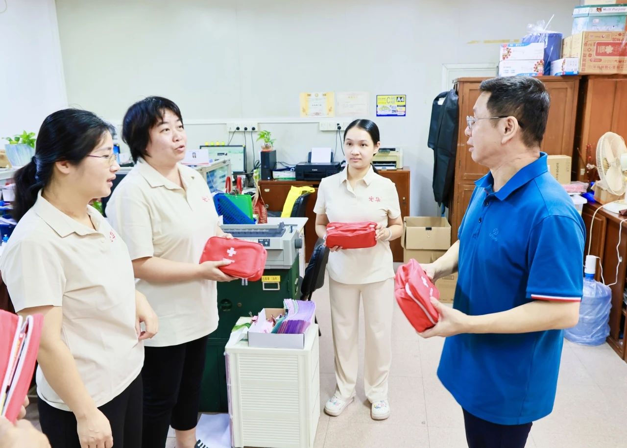 情系职工送清凉 身心护航保康健——白云山耀彩网制药开展夏日防暑降温与康健眷注系列活动